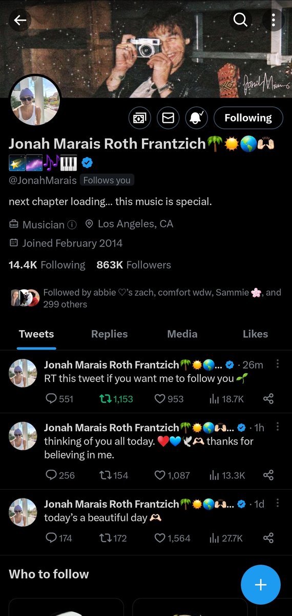 wildflowervalen's tweet photo. @JonahMarais, YOU MADE MY DAY BETTER I LOVE U SO MUCH 😭😭😭😭❤️ https://t.co/tsyGn3raI1