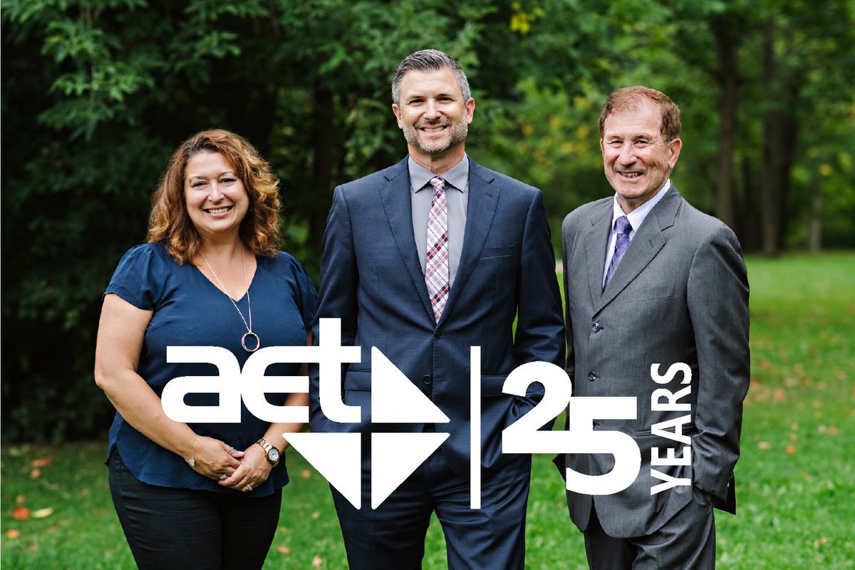 AET Group Celebrates 25 Years of Sustainable Solutions.

“Twenty-five years ago, AET was built on innovation and courage.  The company continued to grow because of our resilience, adaptability, and integrity, always putting service before sales,”
