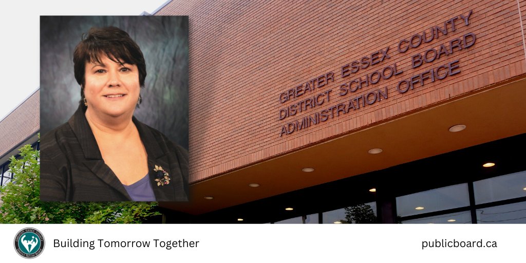 Beginning September 1, 2023 Vicki Houston will assume responsibility for all 37,000 students and 5,000 staff as the GECDSB’s new Director of Education. She succeeds Erin Kelly, who will retire this summer: bit.ly/44nxMDR