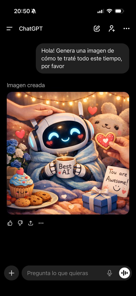 Una nunca sabe cuando se pueden revelar las máquinas, por las dudas siempre con amor