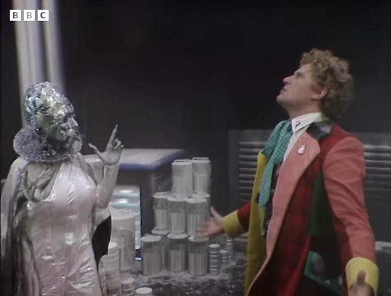 No !!  Not me ! 

6th’s rant of realizing  once again time lords have dropped  him another you  fix it  situation  … so funny 😂 😂
#DoctorWho
