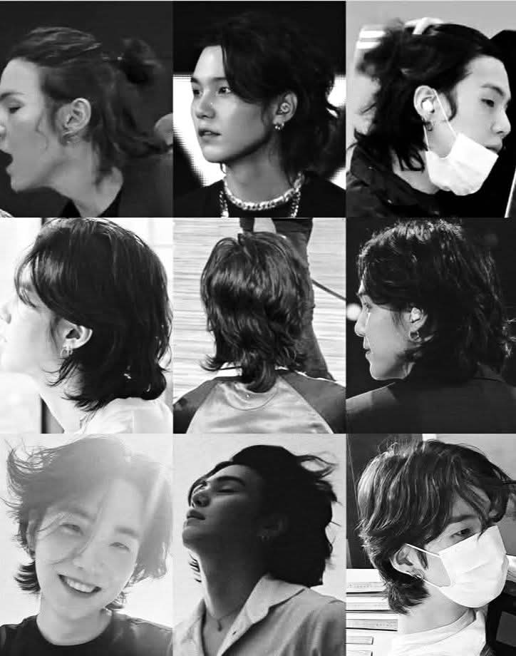 siathagustd's tweet image. " Minha mãe prefere o meu cabelo assim". 
Sua mãe é uma diva, mozão.