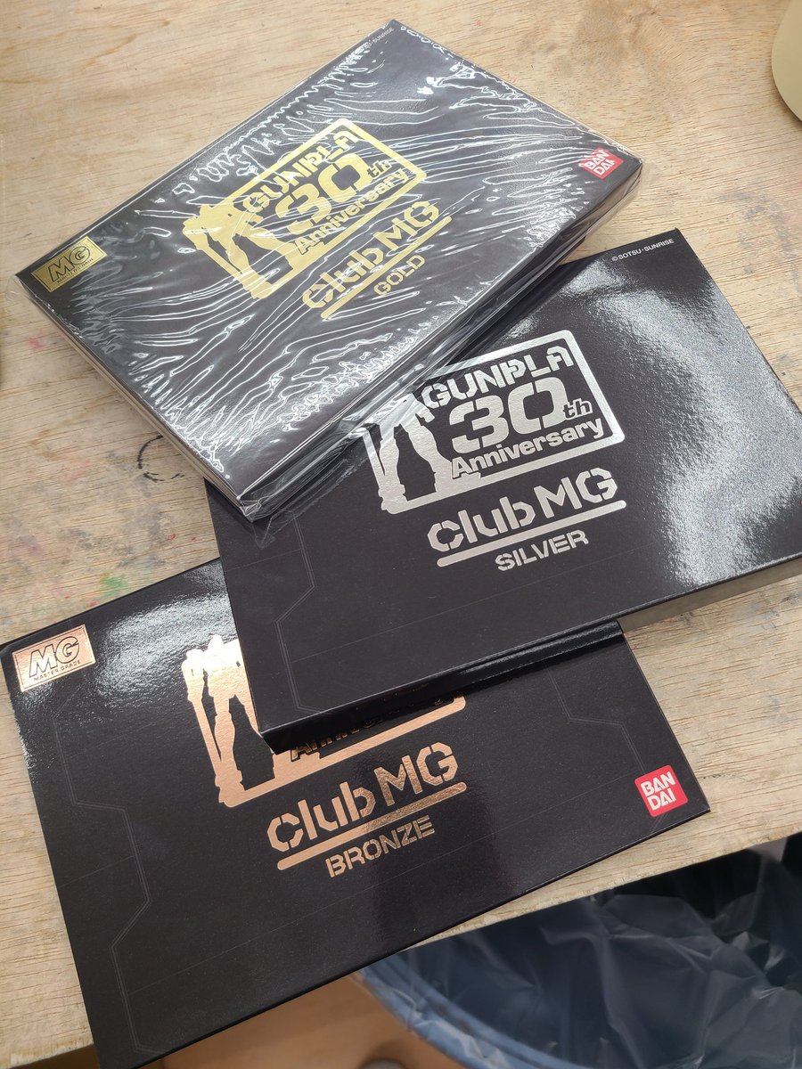 ガンプラ30周年記念 CLUB MG 当選品 クロームメッキver.のガンダム…お