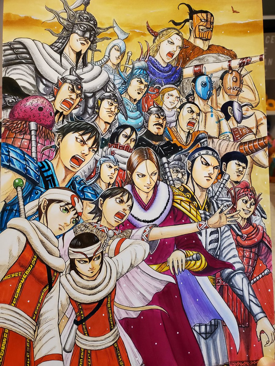 本日19日はキングダム新刊78巻の発売日です。
どうぞ宜しくお願い致します。