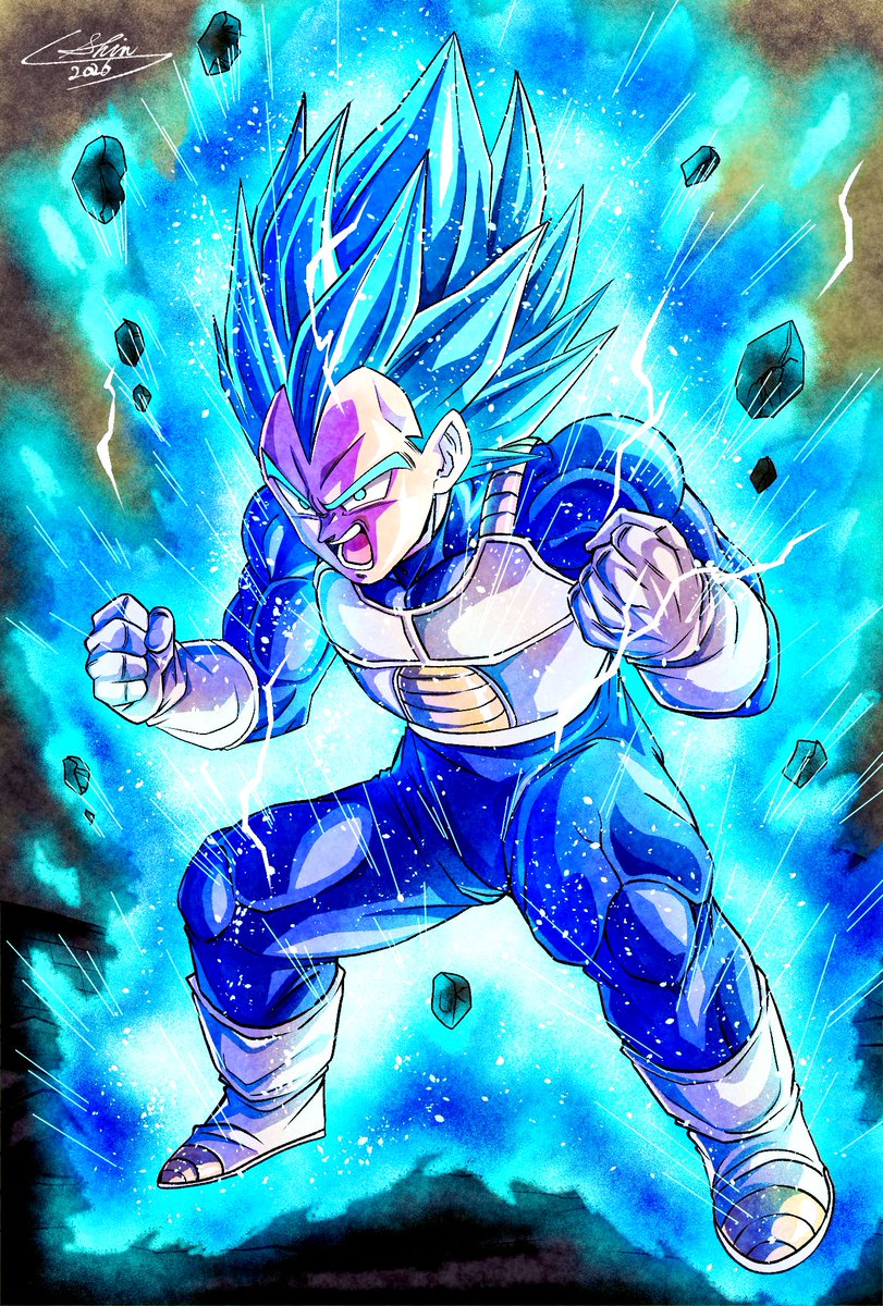 ベジータのカッコよさを改めて知ったぜ
#DragonBall 
#イラスト
#ベジータ
