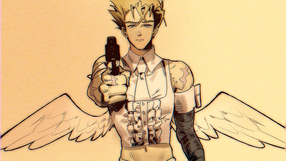 omgktoeto's tweet image. Brilliant crossover. 

#trigun