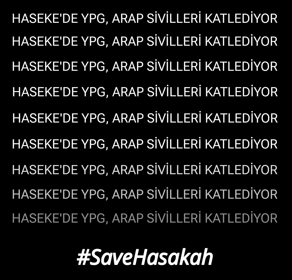 Pkklı piçler çoluk çocuğu katlediyor ne oldu  niye sesiniz çıkmıyor sanat sepetçi ılık götlü oevlatları 
#SaveHasakah