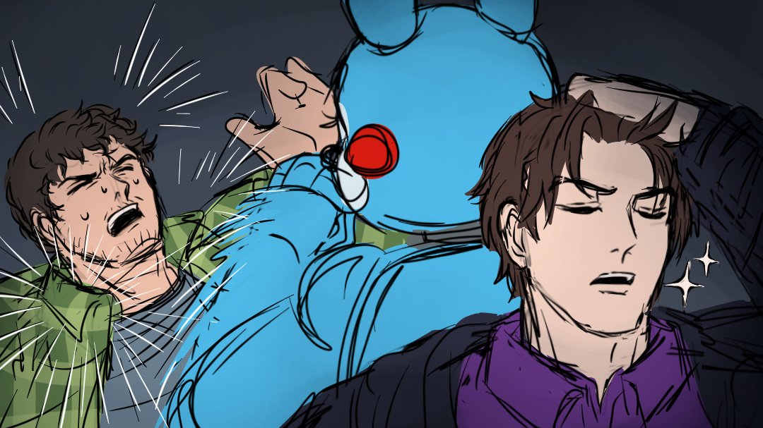 Ascia233's tweet image. #fnaf2movie #miketosis