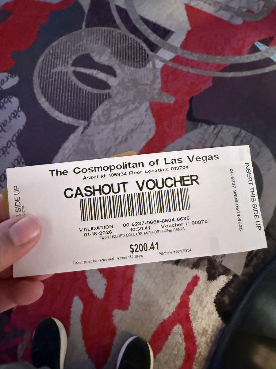 Turned $60 free play into $200. Channeling my inner <a href="/Pergggggg/">Pergggggg</a>