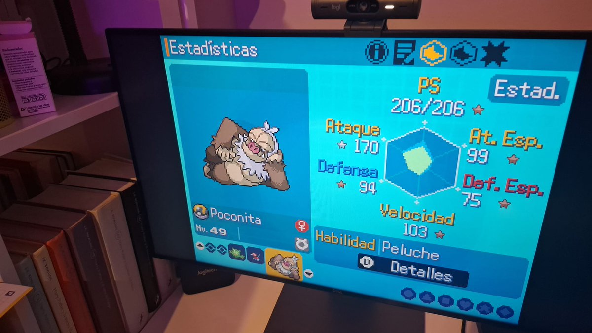 Shyrubix34's tweet photo. @Eric_Lostie gracias por pokemon Añil, en mi primera vez jugando a cualquier pokemon me ha salido esto:
Me ha comentado mi coach que es muy raro y que te hiciera un post :)

#Pokemon #suerte #twitch  #stream https://t.co/J5IMjyua0M