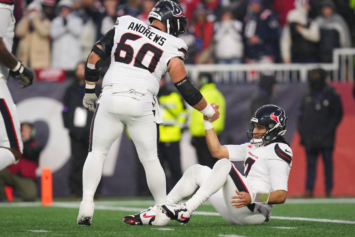 UnderdogNFL's tweet image. Texans all-time in Divisional round:

L
L
L
L
L
L
L

CJ Stroud is the first player ever with 5+ INTs, 5+ fumbles in a single postseason.