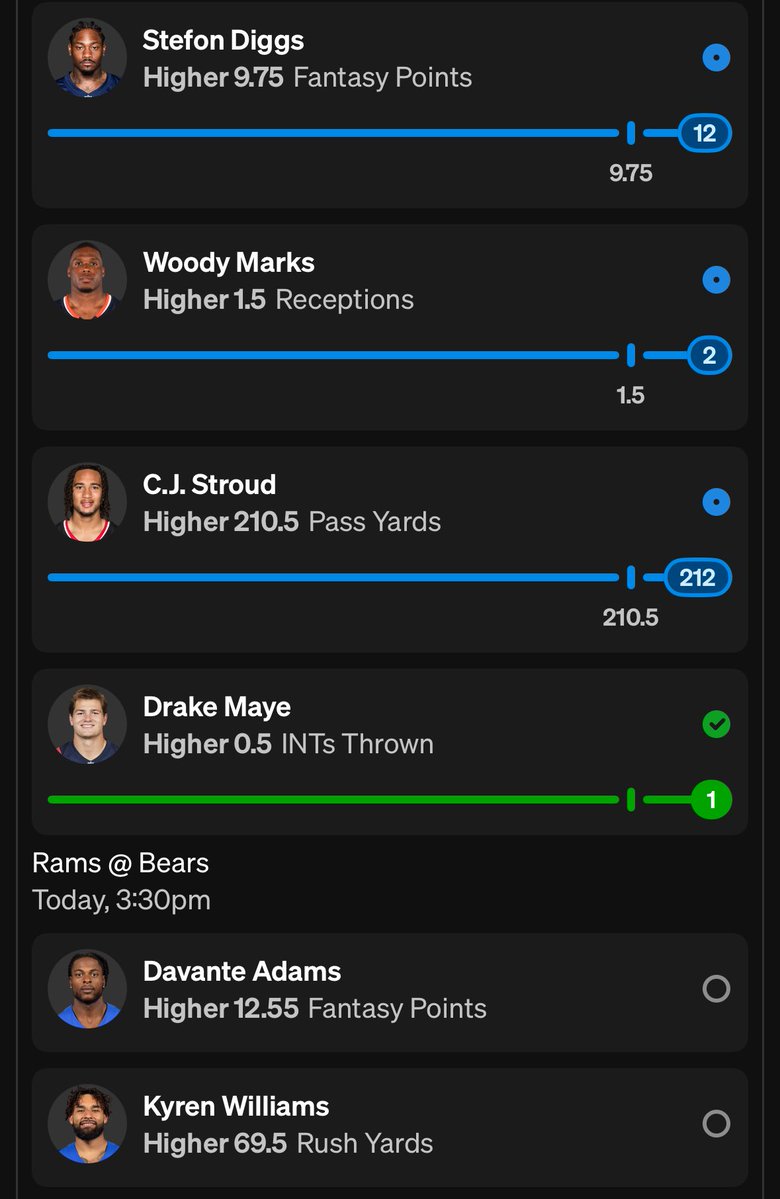 PicksWithSly's tweet image. On to the Rams Vs Bears . 30X loading ⏳will we hit a 30X today? 🙏