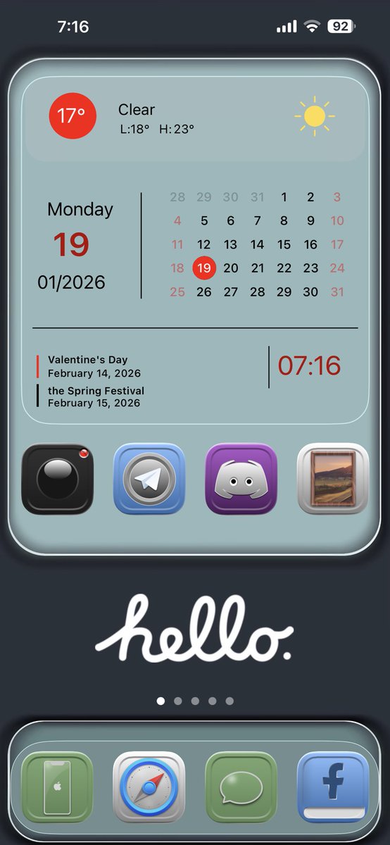 kyawthihaphyo's tweet image. Good Morning/ Evening 
#icon @SteveMeyer420 
#mockup @SeanKly 
#widgywidget #topwidget #lockwidget 
Credit all creator
#wall from rednote and mod some