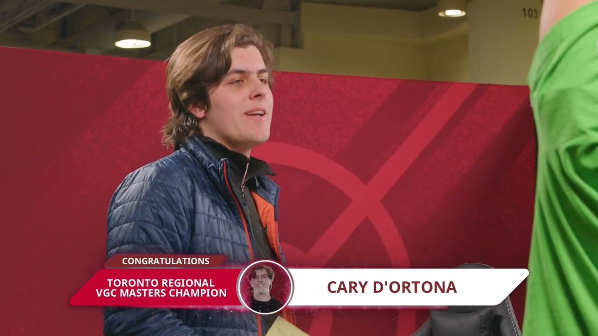 playpokemon's tweet image. Congratulations to Cary D'Ortona, your 2026 #PokemonVGC Toronto Regional Champion! 🏆