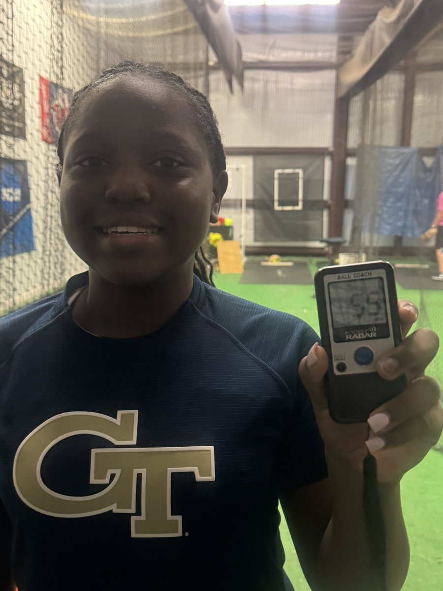 My goal is 60mph before 7th grade. 
I honestly feel I’m sitting 56-57. But all good. 
<a href="/DukesFlowers/">Lady Dukes National 14u - Flowers/Lamar</a> 
<a href="/SKG_Softball/">Seckinger Softball</a>
