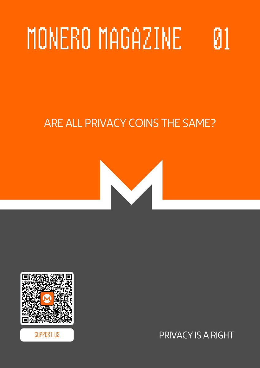 Monero_Magazine's tweet image. Monero Magazine #1 

The first of many. Let’s make Monero accessible to everyone.

First issue beginner-friendly guide to Monero. Official insights from getmonero @monero, explained simply.

Next issues → deep dives into tech &amp;amp; ecosystem news.

#Monero #XMR