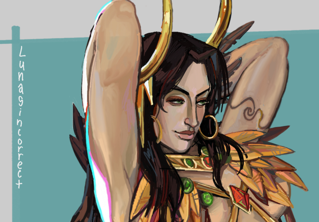 lunasincorrect's tweet photo. Lady Loki bleeeehhhh #MarvelRivals #Loki https://t.co/pgtCbawslg