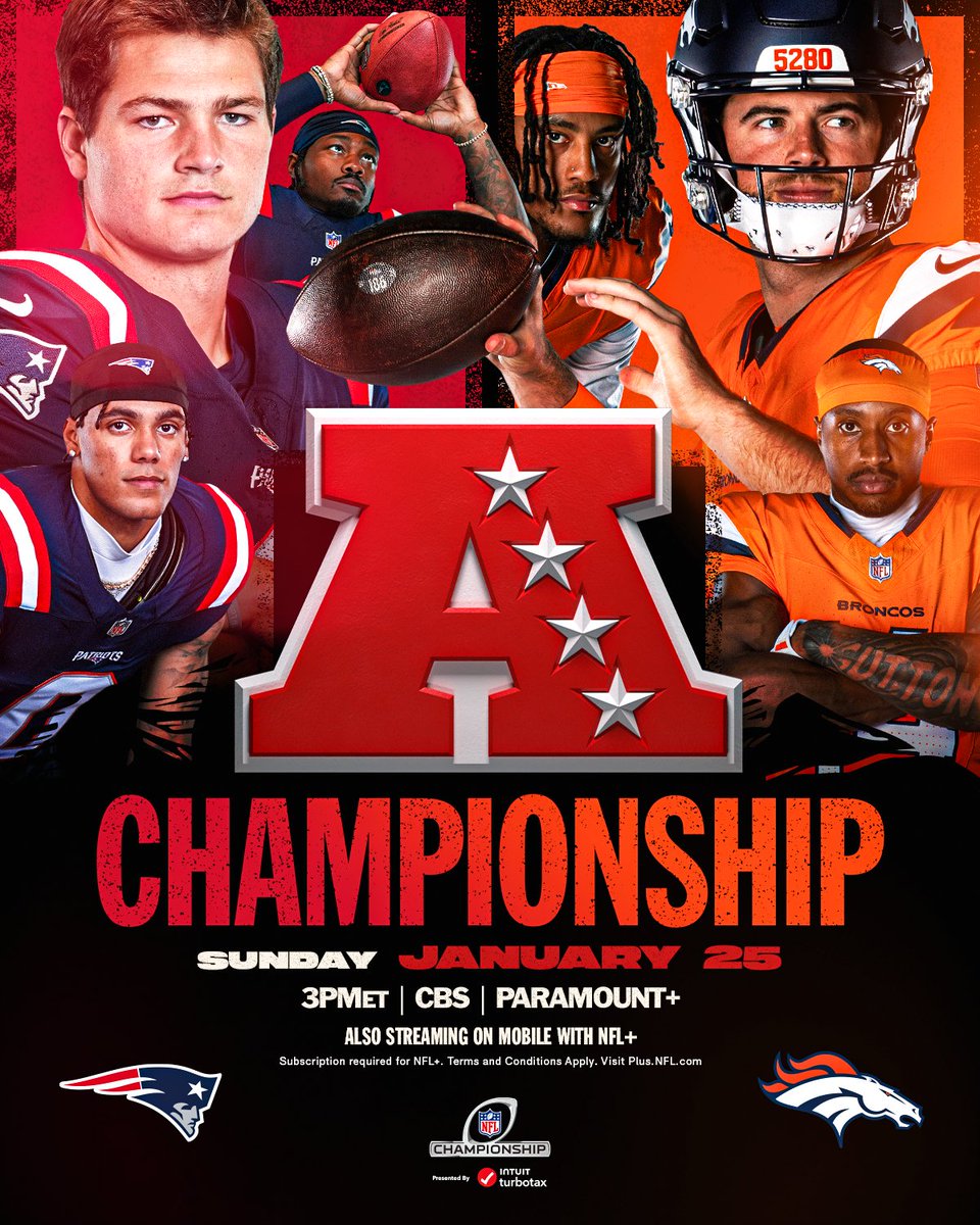🏆Broncos y Patriots al juego de Campeonato de la AFC.

Ambos equipos terminaron la temporada con defensas top 5 en puntos permitidos.
Un duelo que promete intensidad desde la primera jugada. 🏈

¿Quién ganará?:
#BroncosCountry
O #NEPats #NFLPlayoffs #AFCChampionship