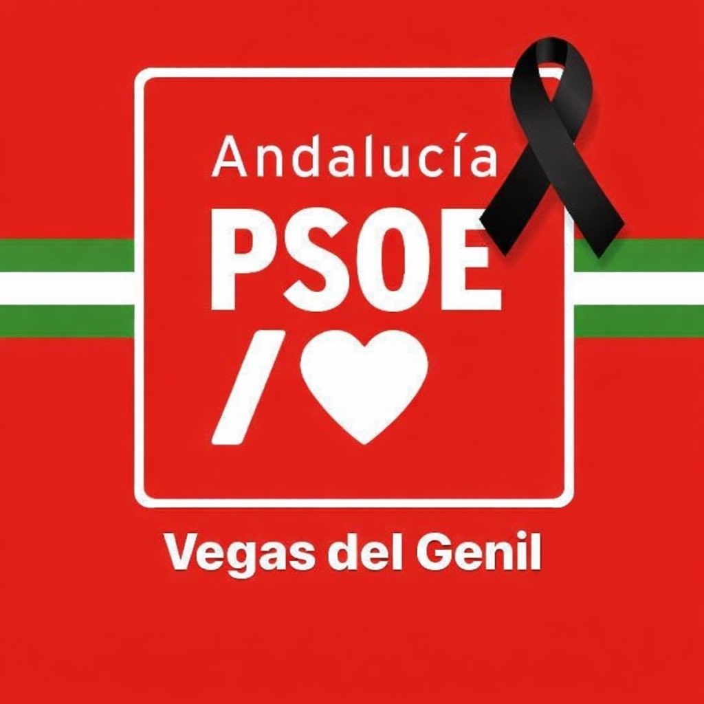 Desde el PSOE de Vegas del Genil mostramos nuestro más sentido pésame a las familias y personas afectadas por el trágico accidente de tren en Adamuz. 

Todo nuestro cariño y apoyo en estos momentos tan difíciles🕊️