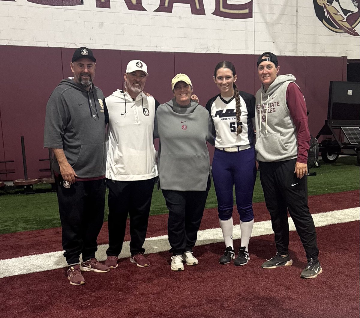 MaiseyMcCarty55's tweet image. A huge thank you  to @FSU_Softball for inviting me to your ID camp yesterday!! The campus and facilities were beautiful!! Thank you to all the coaches for the feedback, the drills, and opportunity to perform!! @Coach_Alameda @FSU_CoachWilson @TCam_FSUSB @roimidwest @ExtraInningSB…