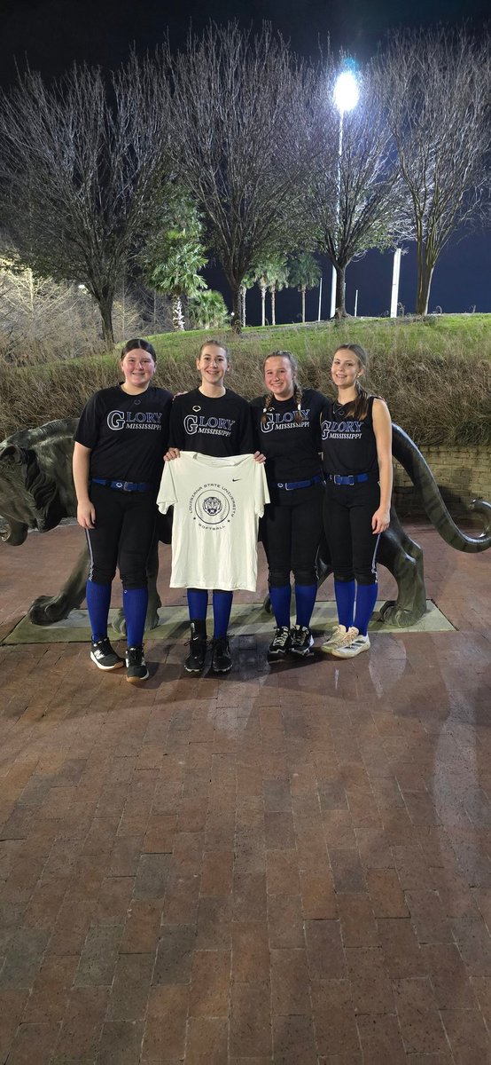 So thankful for the opportunity to attend <a href="/LSUsoftball/">LSU Softball</a> Winter Camp with 3 of my Mississippi Glory Sisters! 💜🥎

Thank you to the players and coaches who helped push me, support me, and make the experience even better. I’m also honored to have received the Hustle Award Friday
