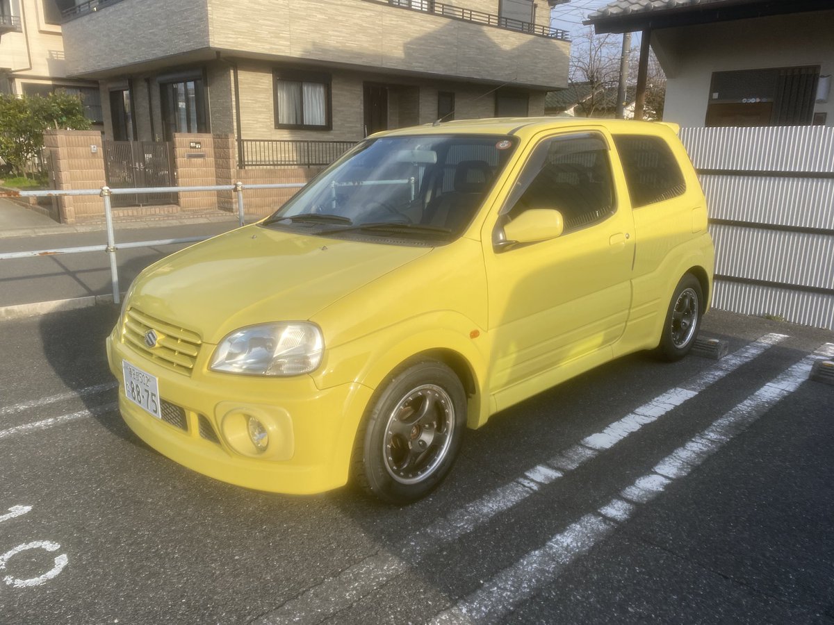 Keiにジョウロで毎日水あげてたらでかくなりましたのでスイフト乗りに