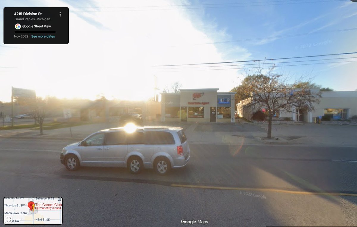 tedjordan's tweet photo. Google Maps Car spotted a 6-wheeled minivan in Grand Rapids! 😂#camera #cameraEffects #GoogleMaps #carom #yelp https://t.co/89Ntj144br