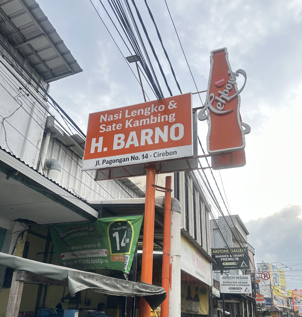 📍Nasi lengko H. Barno - Cirebon