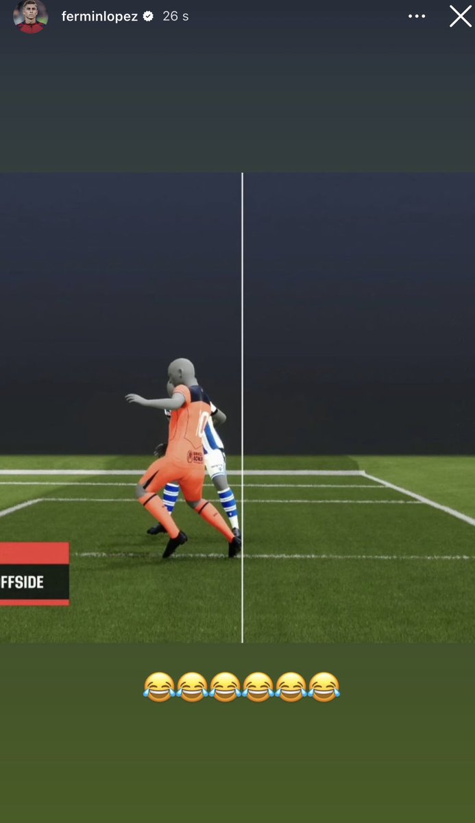 gerardromero's tweet image. Fermín en su IG