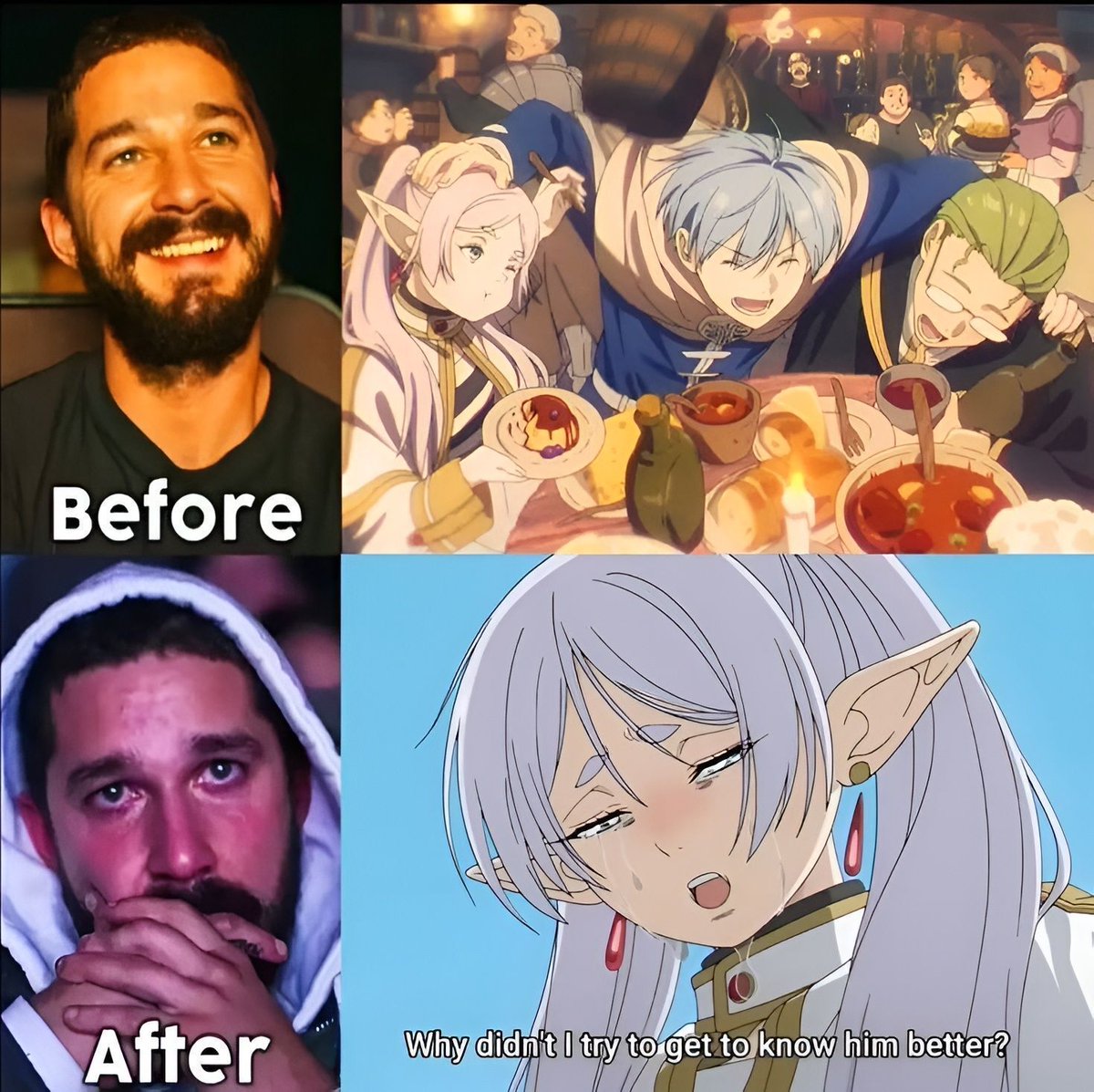 animeposts's tweet image. Frieren 💔