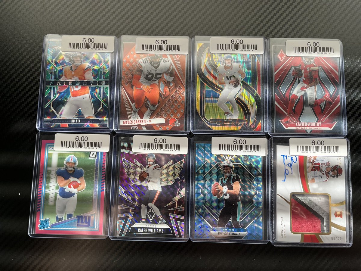 Post 52

$6 per

#LineDriveStax

Garrett /75
Worthy /299
Caleb /299
Finley /99 <a href="/_AustinFinley_/">Austin Finley</a>