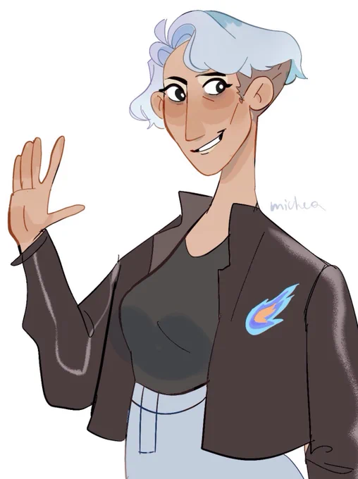 just realized that my oc Buca is already 9 years old