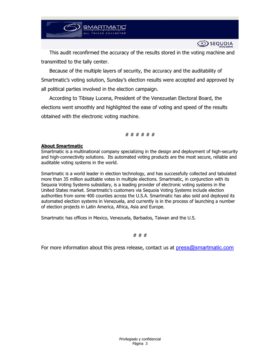 PatriotMarkCook's tweet image. Prepare yourselves for many Smartmatic and Sequoia never-seen-before releases. I'll be rolling them out over the next weeks. There is a LOT to unpack here, but I'll open with this one.

Copies of everything are already distributed, so it's all going out no matter what happens to…