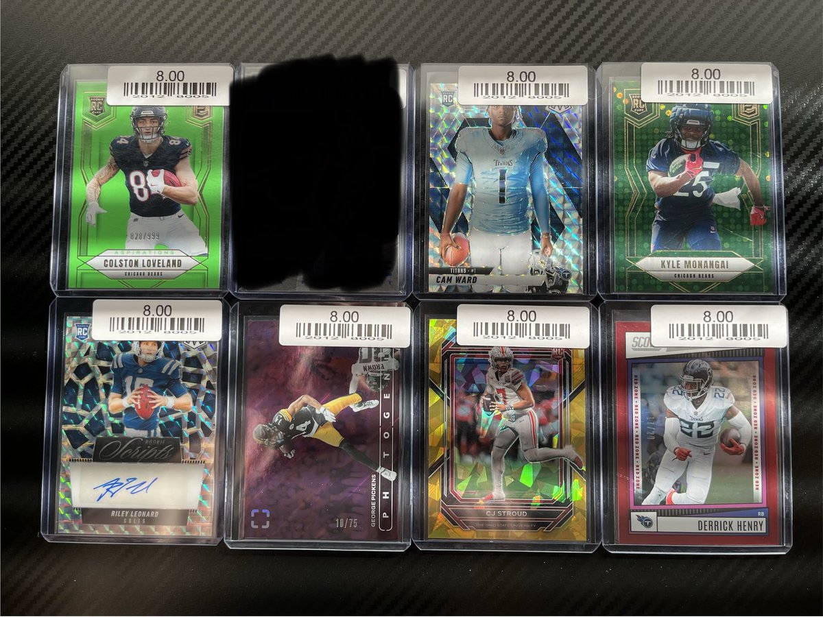 Post 55

$8 per

#LineDriveStax

Loveland /999
Pickens /75
Henry /20