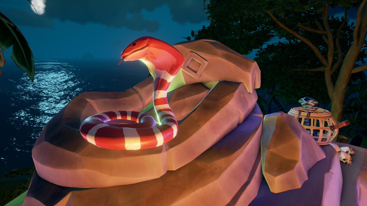 🐍From scales to stone🐍 

Theme: Ancient Architecture 
#SoTShot <a href="/SeaOfThieves/">Sea of Thieves</a> #SeaOfThieves