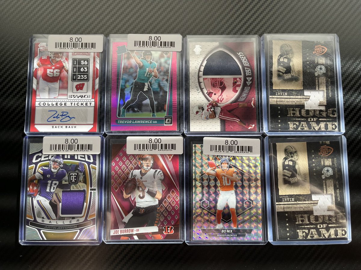 Post 56

$8 per

#LineDriveStax

JJettas /149
Burrow /175
Irvin’s /150