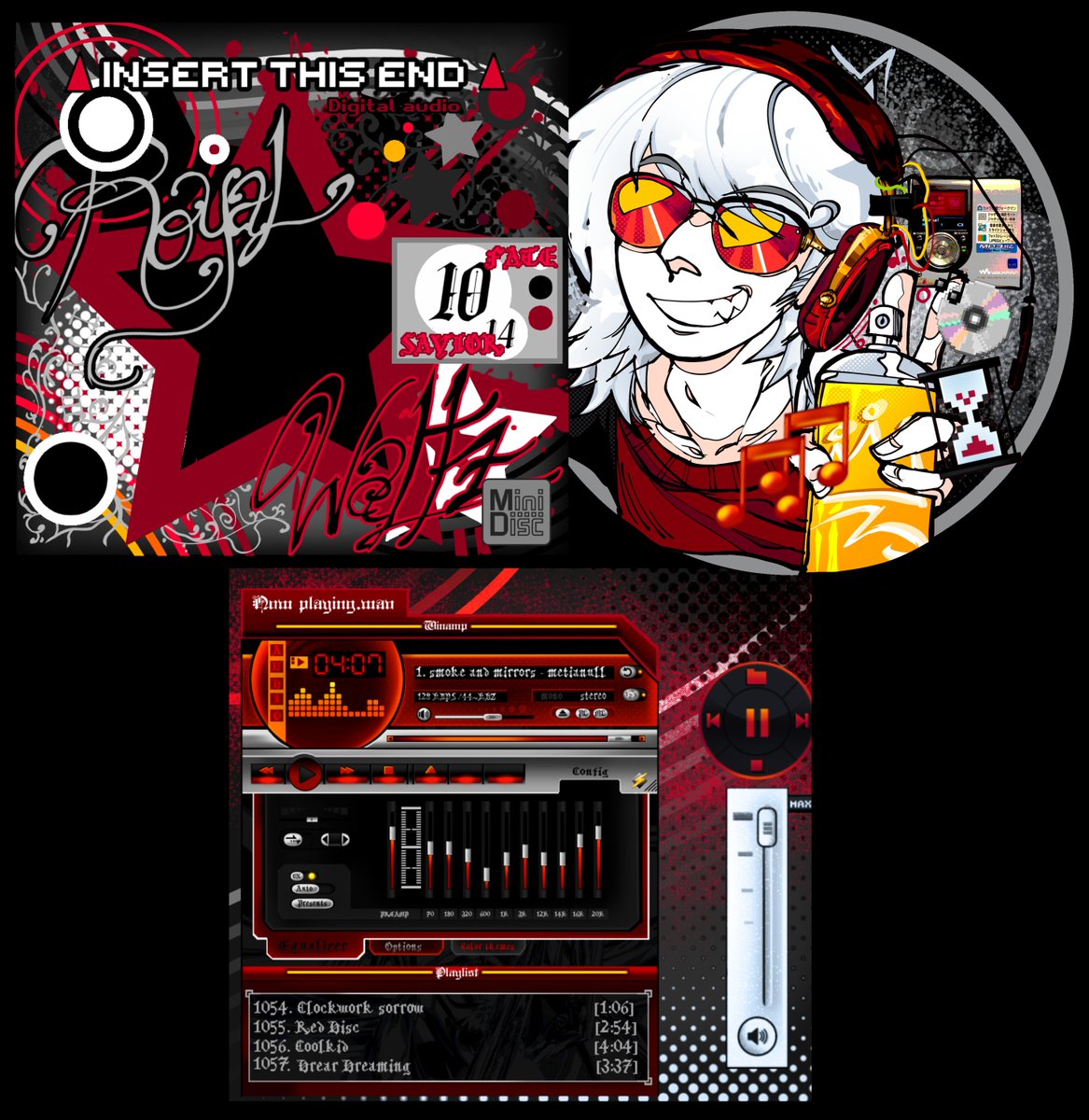 xXDigitalDream's tweet image. [RED ALERT] Mini Disc 1014 - F8 SAVIOR