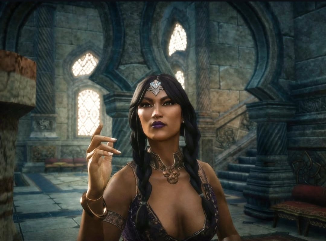 Gentle eyes. Don't test them. 🐺

*chef's kiss* 🤌 Camiirah ✨️

#ESO #Camiirah #Werewolf #Redguard #Alikr