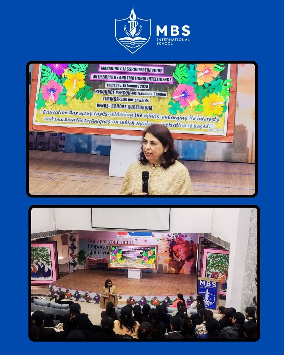 MBS International School tweet media