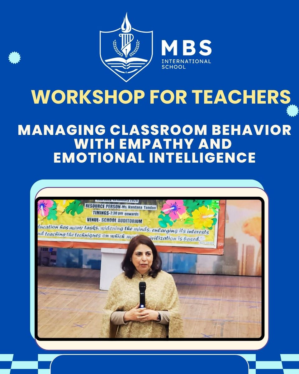 MBS International School tweet media