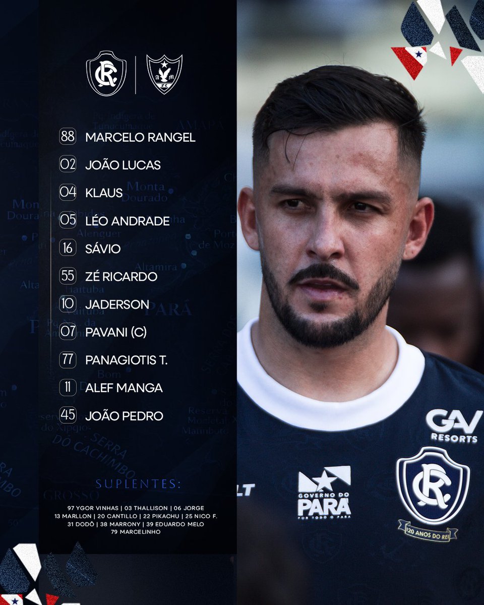 ClubeDoRemo's tweet image. O Rei da Amazônia está escalado! 🦁👊

#OReiDaAmazônia