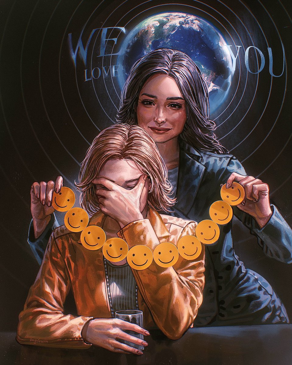 png_stalin's tweet image. Quick pluribus fanart