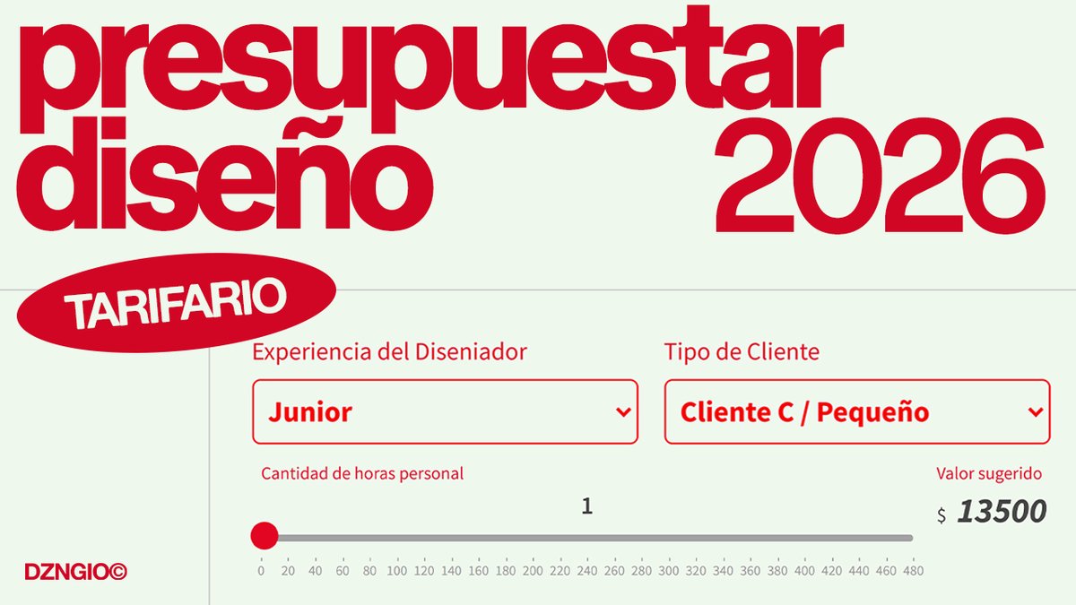 Dejá de REGALAR tu trabajo: mirá este TARIFARIO 2026 
youtu.be/RZSIlumI88g