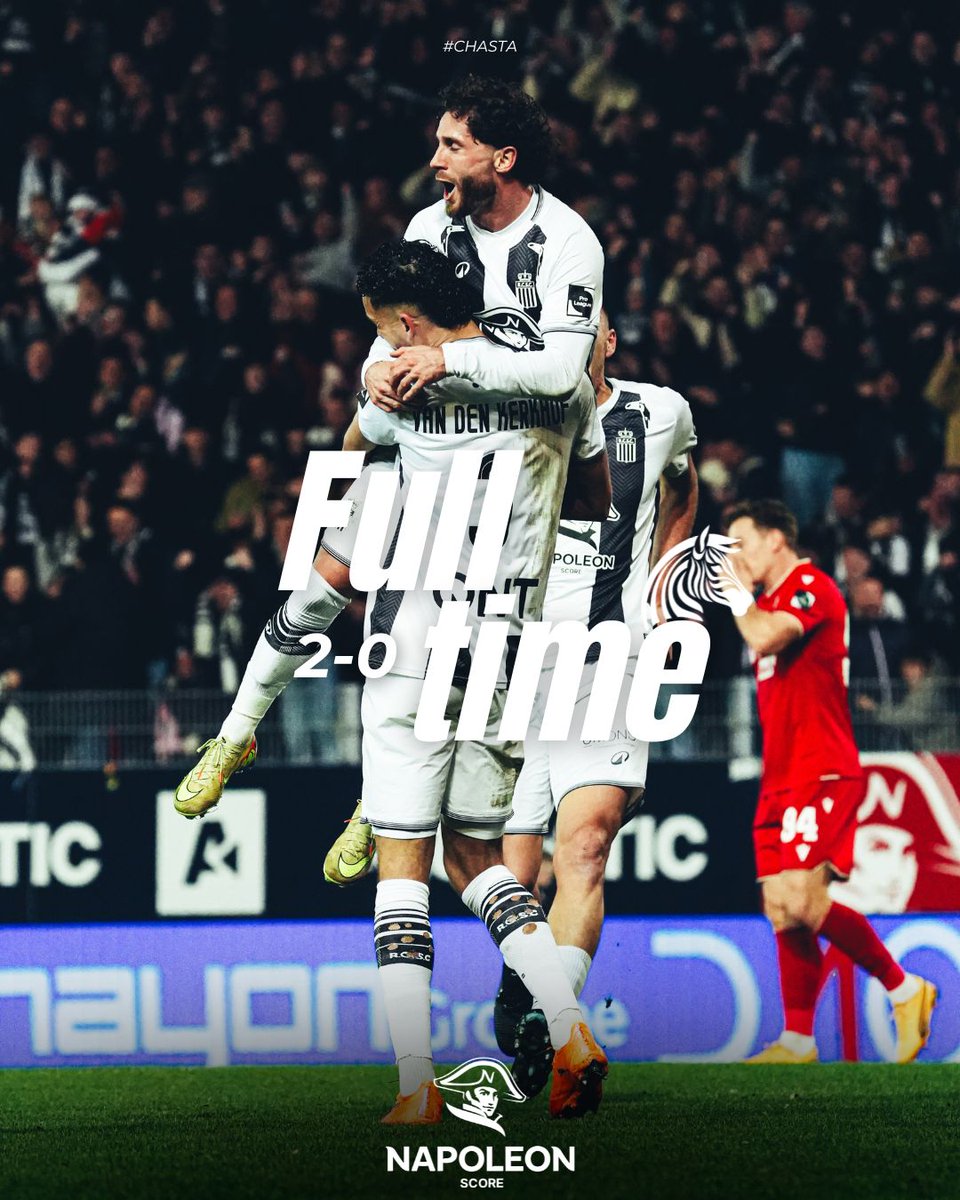 🔚 Soir de masterclass au Mambourg. 😎

#CHASTA #NapoleonScore ⚫️⚪️