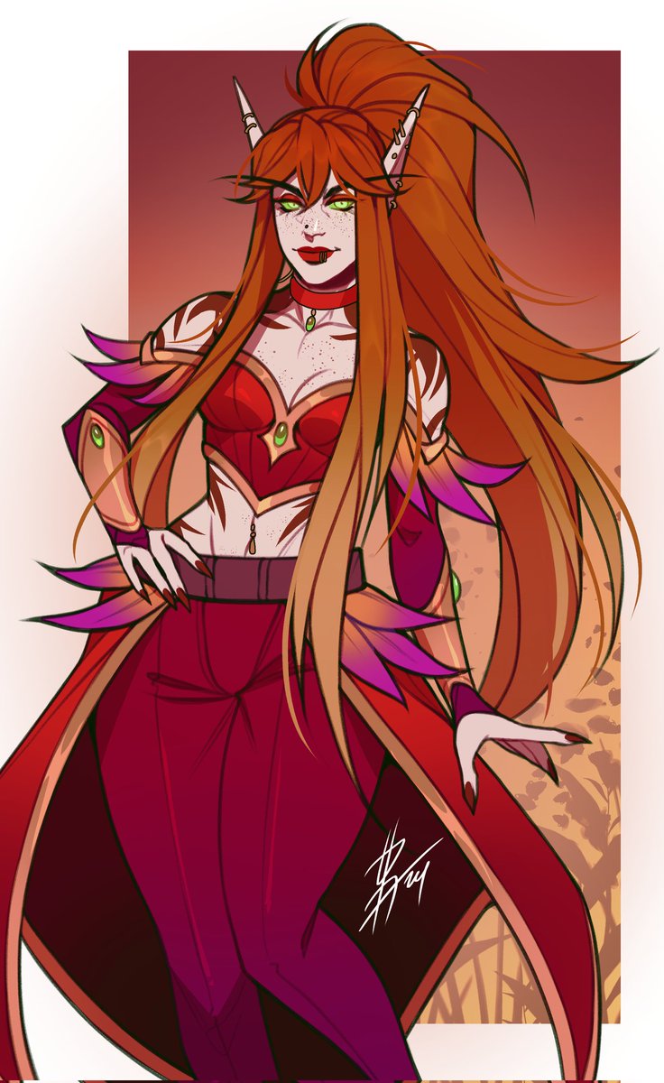 tigersbloom's tweet photo. @Ami_onna omg happy birthday!! your work is stunning. ❤️‍🔥 i'm tossing in my oc, aomora! art by d4ybreaker and moonlitvesper. https://t.co/s2Z1j1H7pn