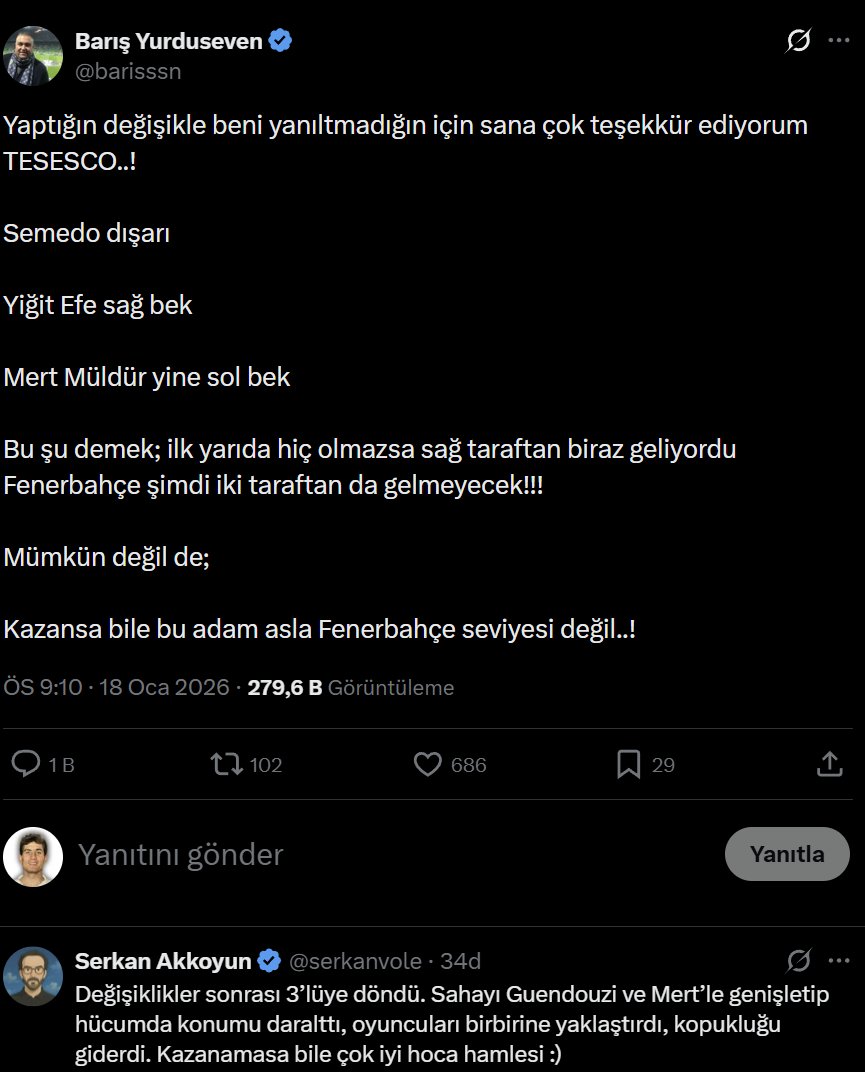 Biri sıçmış, biri sevmiş :)