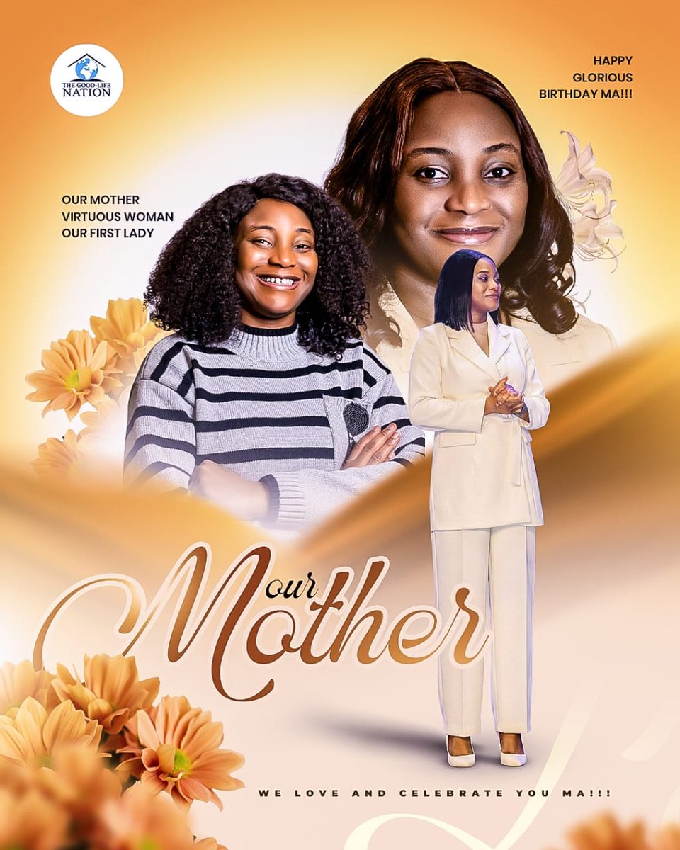 OUR MOTHER!
VIRTUOUS WOMAN!!
OUR FIRST LADY!!!

HAPPY BIRTHDAY MA!!!
REV. S.J. UTOMI

We Love and Celebrate You Ma!!!