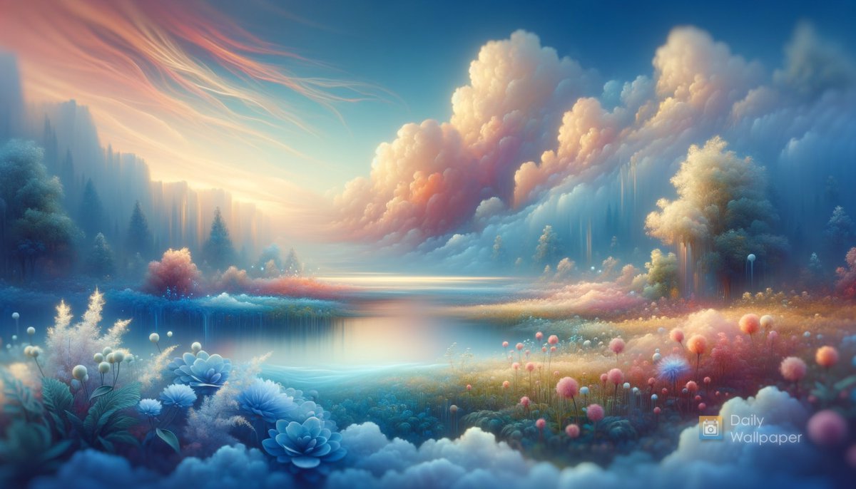 DailyWallApp's tweet image. 😴 “Cloud Dream” - new wallpaper drop

📲 Daily Wallpaper for iOS/Mac:
dailywallpaperapp.com/appstore

#dreamscape #wallpapers #AIArt #DALLE3