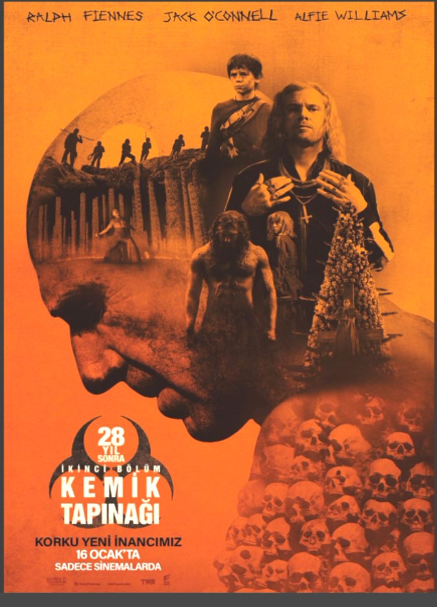 28 Years Later The Bone Temple  2026  28 Yıl Sonra Kemik Tapınağı (Dir Nia DaCosta)Cillian Murphy-Ralph Fiennes