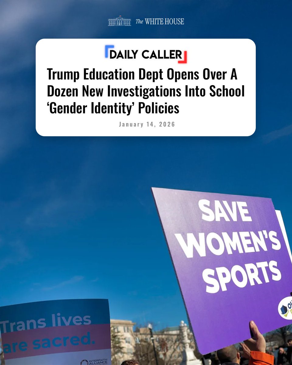 The White House tweet media